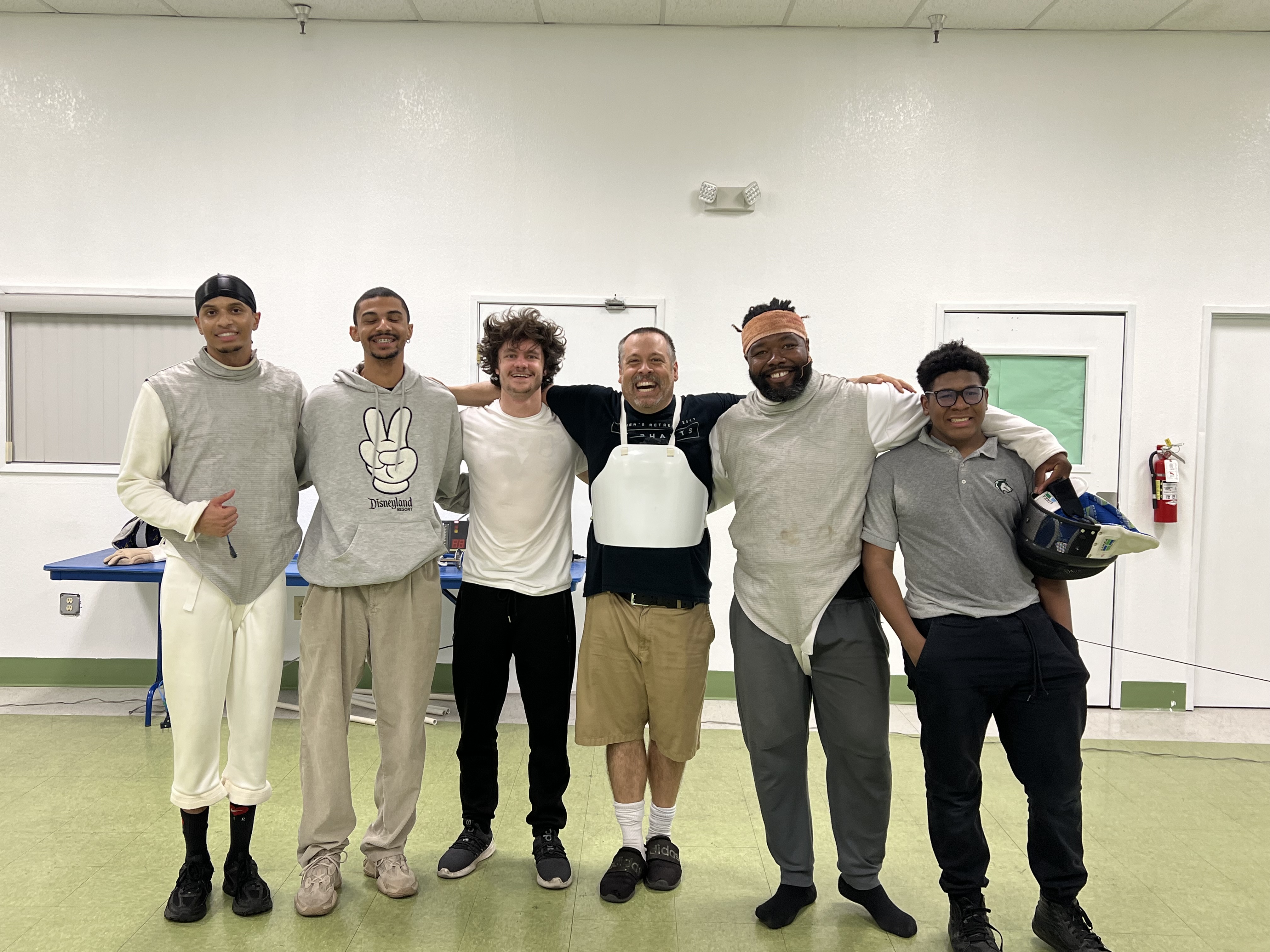 Fencing training photo